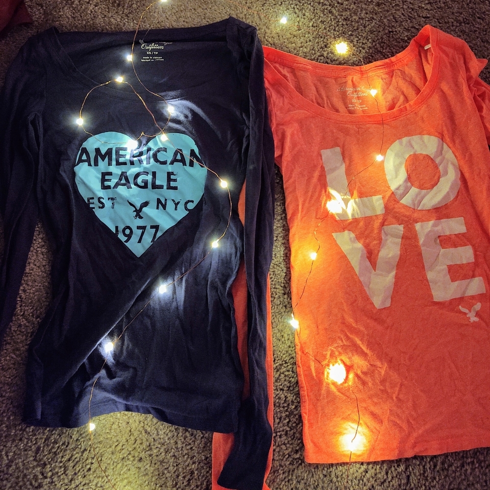 Bundle: 2 American Eagle shirts